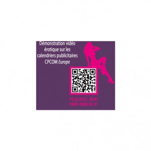 flashcode calendrier publicitaire